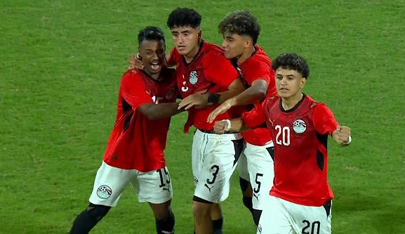Strong Start Despite Red Card.. Egypt U20s Beat Libya and Go Top of North African Qualifiers