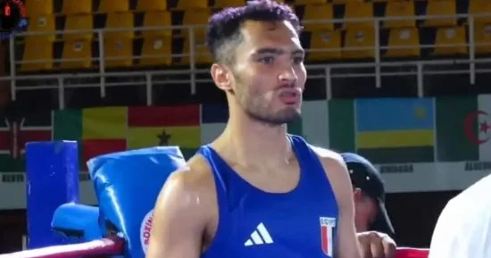 عبدالفتاح هشام يرفع علم مصر على منصة التتويج ببرونزية أفريقيا للملاكمة في نيروبي